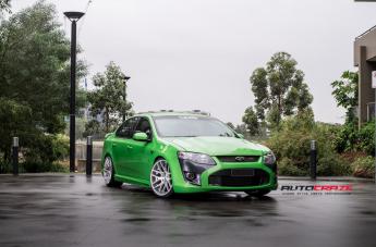 FORD FALCON MONTEREY SILVER MACHINED FACE